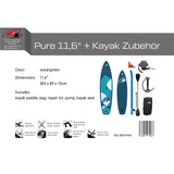 F2 SUP Stand Up Paddle Board Pure - Größe/Farbe/Zubehör wählbar