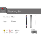 F2 Ski Touring Ski 154-175cm Größe wählbar Schwarz
