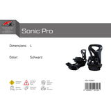 F2 Herren Snowboard Soft Bindung Sonic Pro M-L Größe wählbar Schwarz