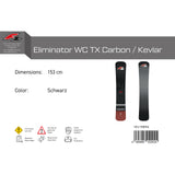 F2 Snowboard Eliminator WC TX Carbon/Kevlar Race Größe wählbar Schwarz 2023/24