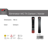 F2 Snowboard Eliminator WC TX Carbon/Kevlar Race Größe wählbar Schwarz 2023/24