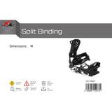 F2 Snowboard Split Bindung Split Binding M-XL Größe wählbar