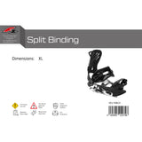 F2 Snowboard Split Bindung Split Binding M-XL Größe wählbar