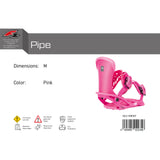 F2 Damen Snowboard Soft Bindung Pipe M Pink/Weiß Farbe wählbar