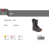 F2 Herren Snowboard Softboots Air Gr. 39-49 wählbar Schwarz