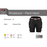 F2 Snowboard Hose Protector - Pant Hard S-XL Größe wählbar Schwarz/Rot