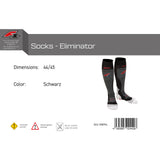 F2 Snowboard Strümpfe Socks - Eliminator 34-47 Größe wählbar Schwarz