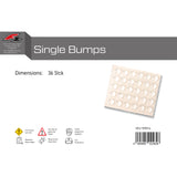 F2  Snowboard Pads Single Bumps 36 Stück