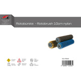 F2  Snowboard Bürste Rotobürste  - Rotobrush 10cm Nylon