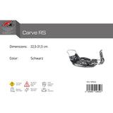 F2   Snowboard Plate Bindung Carve RS  22,5-31,5 cm Schwarz