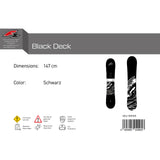 F2 Herren Snowboard Black Deck Freestyle Größe wählbar Schwarz 2024/25