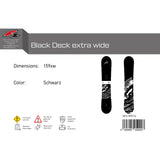 F2 Herren Snowboard Black Deck Freestyle Größe wählbar Schwarz 2024/25