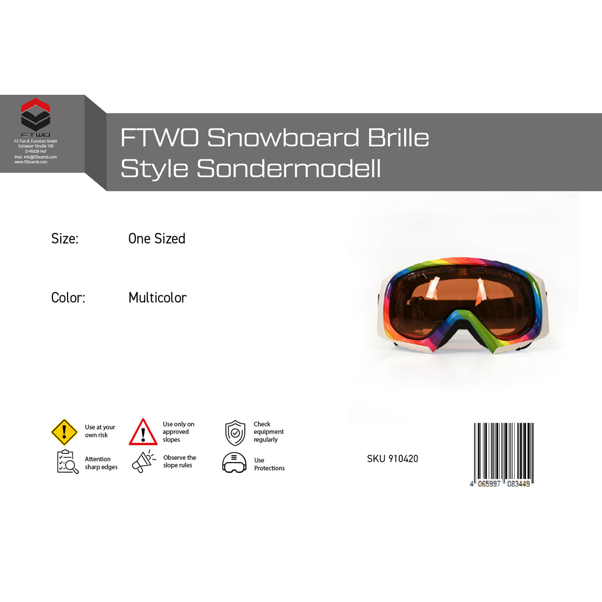 Top Marken Snowboard-/Ski Brillen - Sale - Modelle wählbar