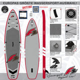 F2 SUP Stand Up Paddle Board Star - Größe/Farbe wählbar