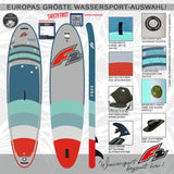 F2 SUP Stand Up Paddle Board Free - Farbe/Größe wählbar