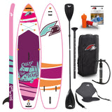 F2 SUP Stand Up Paddle Board Surf the Wave Ltd. Edition Größe wählbar Pink