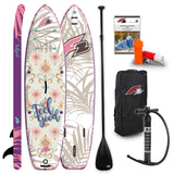 F2 Damen SUP Stand Up Paddle Board Feelgood 10'2''/11'2" wählbar Multicolor