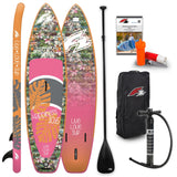 F2 Damen SUP Stand Up Paddle Board Happiness Größe wählbar Multicolor