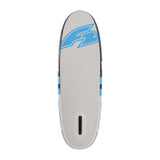 F2 Inflatable Surf Board Mini Malibu Air 6'0''/7'0"/8'0" wählbar Blau