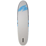 F2 Inflatable Surf Board Mini Malibu Air 6'0''/7'0"/8'0" wählbar Blau