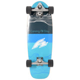 F2 Komplett Board Carving Board Skateboard Skate 9,0"/9,25" wählbar Blau