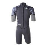 F2 Herren Neopren Anzug Wave Shorty 2,5mm XS-XXL Größe wählbar Anthrazit