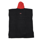 F2 Poncho Surf- Bade- Frottee Poncho Dryrobe Handtuch Modell wählbar Schwarz
