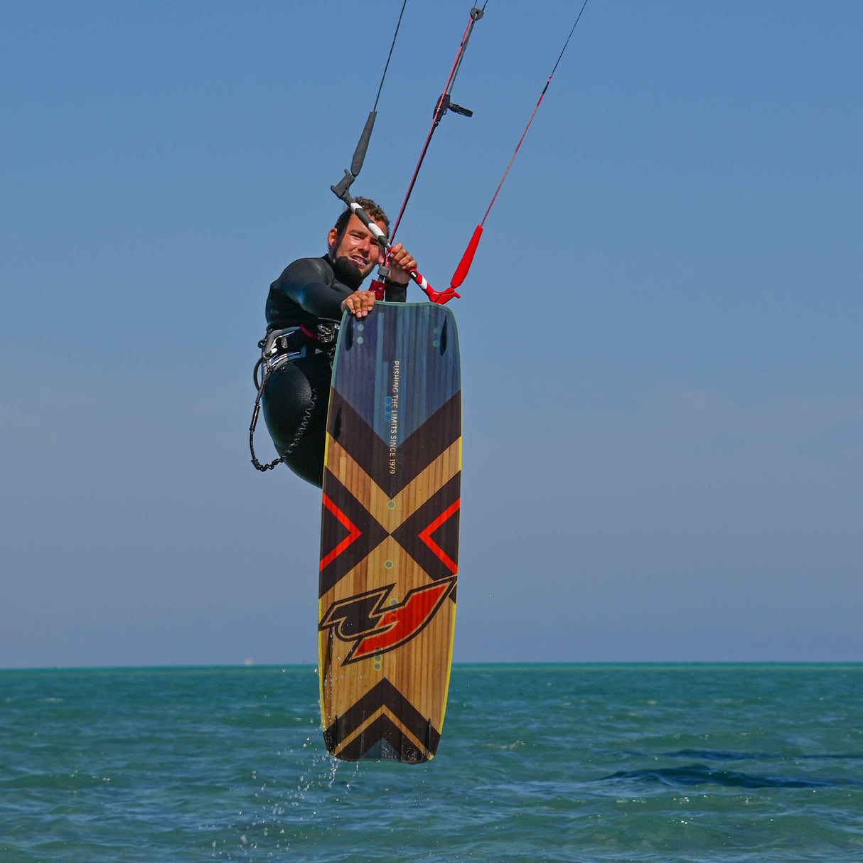 F2 Kiteboard Ride Classic Lightwind Wood Größe/Farbe wählbar