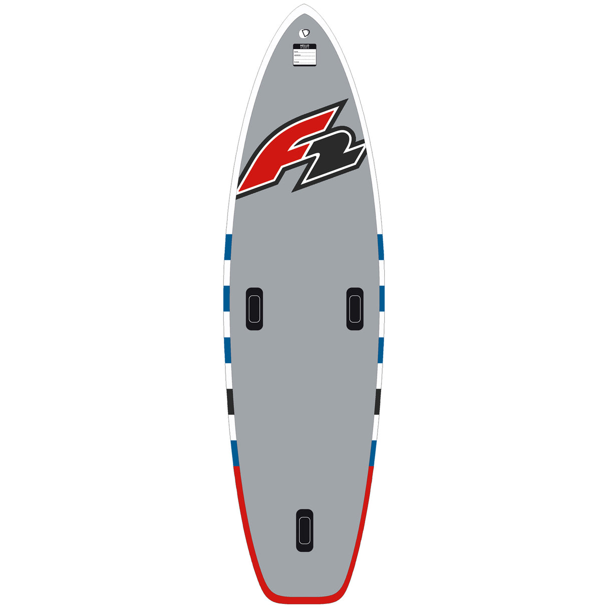 F2  SUP Stand Up Paddle Board Glide Surf 10'2''/10'8"/11'7" wählbar Grau
