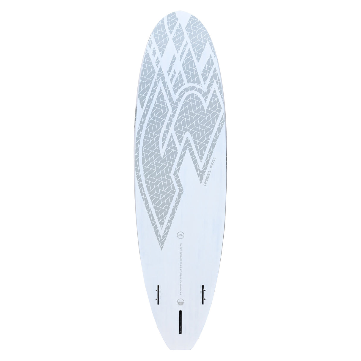 F2 Windsurfboard Rebel Pro Pro 85-125L Größe wählbar Grau