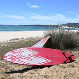 F2 Windsurfboard Barracuda HD 72-88L Größe wählbar Rot/Weiss