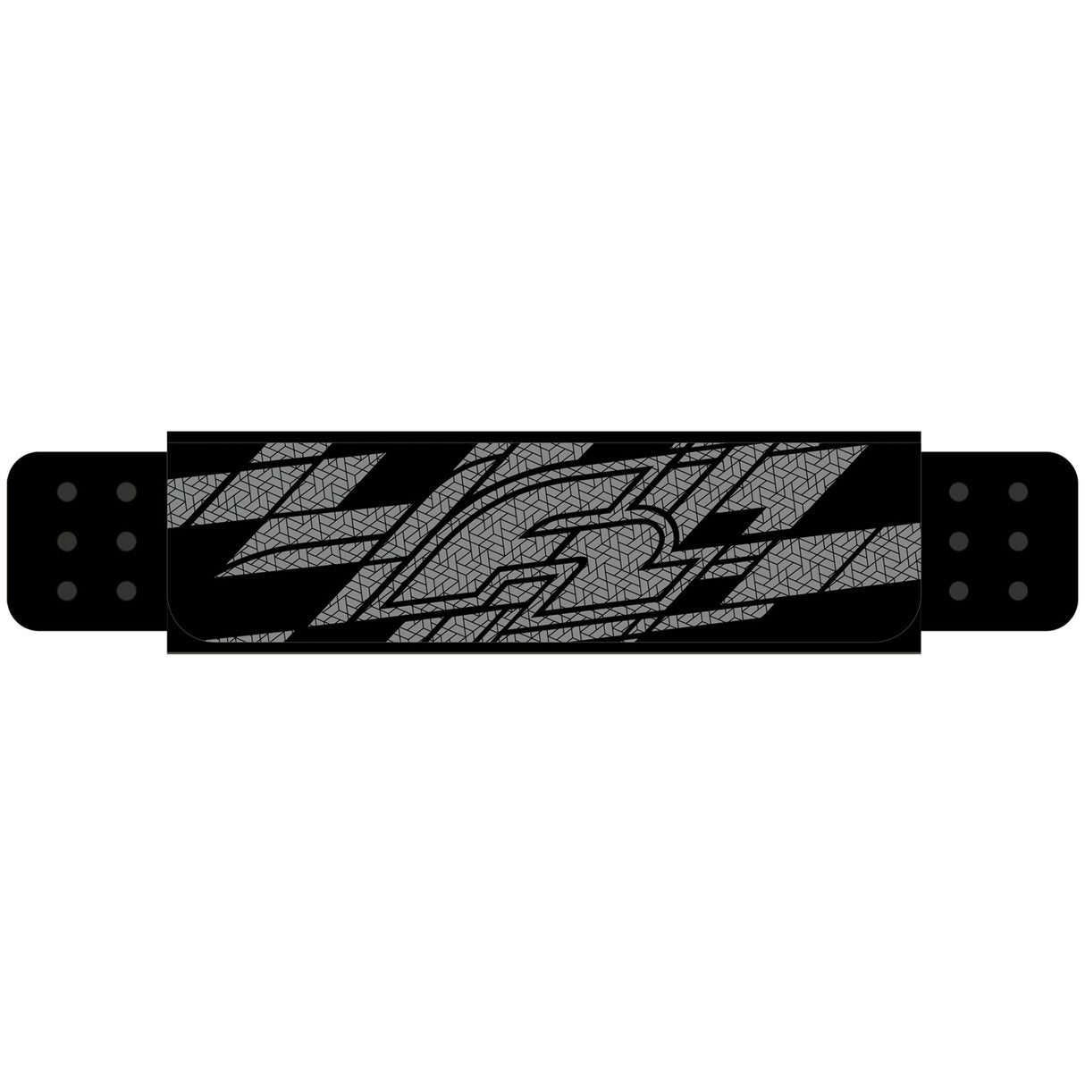 F2 4er Set Windsurf Foot Strap Fußschlaufen Onesize Schwarz/Grau