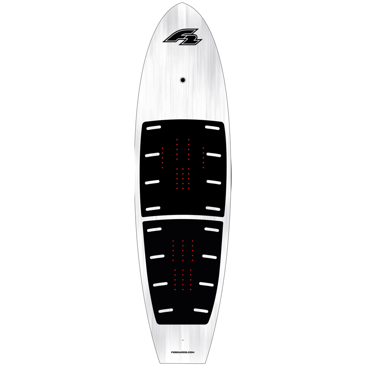 F2 Foil Board Glide Ex Team Edition Downwind Hardsup 90-135L Grau