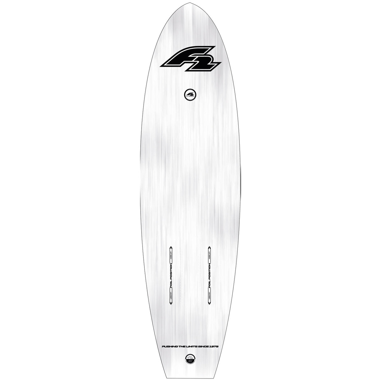 F2 Foil Board Glide Ex Team Edition Downwind Hardsup 90-135L Grau