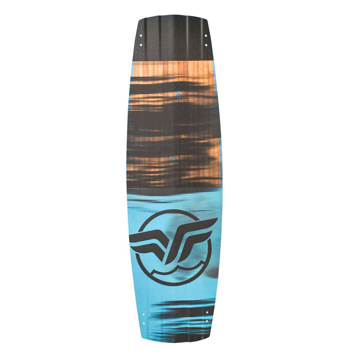 F2  Kiteboard Finn Flügel Promodel Wood Komplett Größe wählbar Türkis