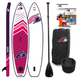 F2 Stand Up Paddle Board AXXIS SMART Damen SUP mit E-Pumpe Größe wählbar