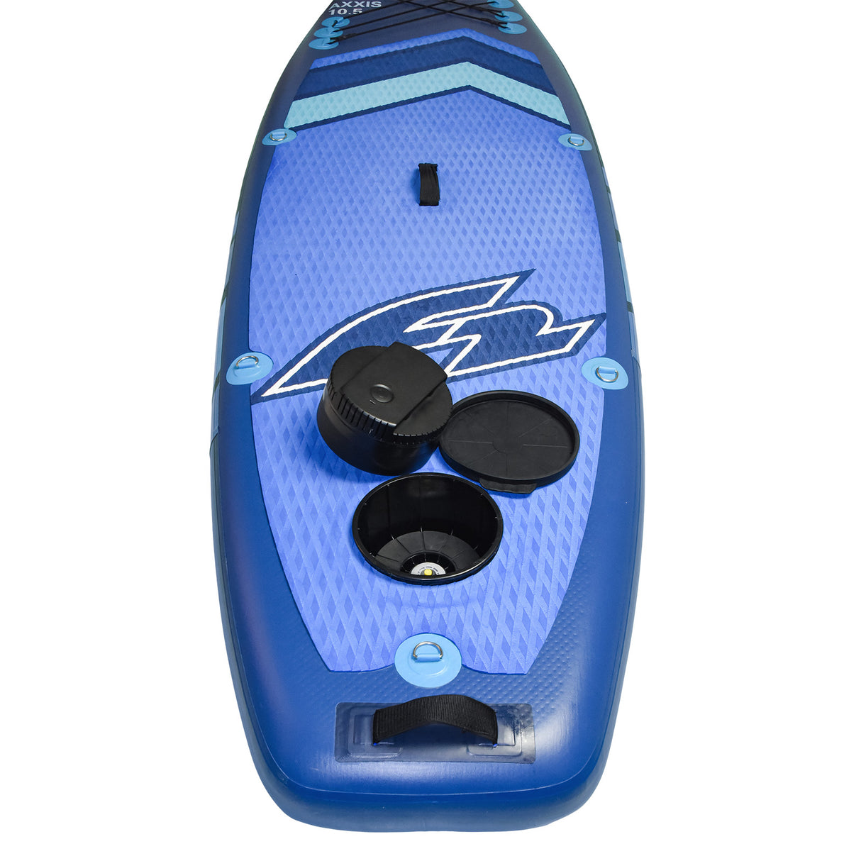 F2  Stand Up Paddle Board AXXIS SMART SUP mit E-Pumpe Größe wählbar Navy