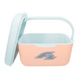 F2  Kühlbox Klein Cool Box Kühltasche 11,6L Blau/Pink