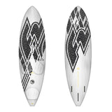 F2 Windsurfboard Wave Comp 68L-98L Weiss - Größe wählbar