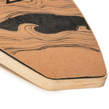 F2 Kork Balance Boards mit Korkrolle + Kork Halbkugel - Komplettset Modell wählbar