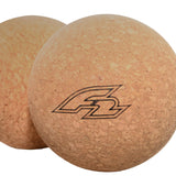 F2 Balance Yoga Kork Ball Set 2x Korkbälle 8/10cm Balance Training