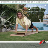 F2 The Ultimate - Yoga Set 8-teilig viel Zubehör wie Yoga Matte, Korkbälle uvm.