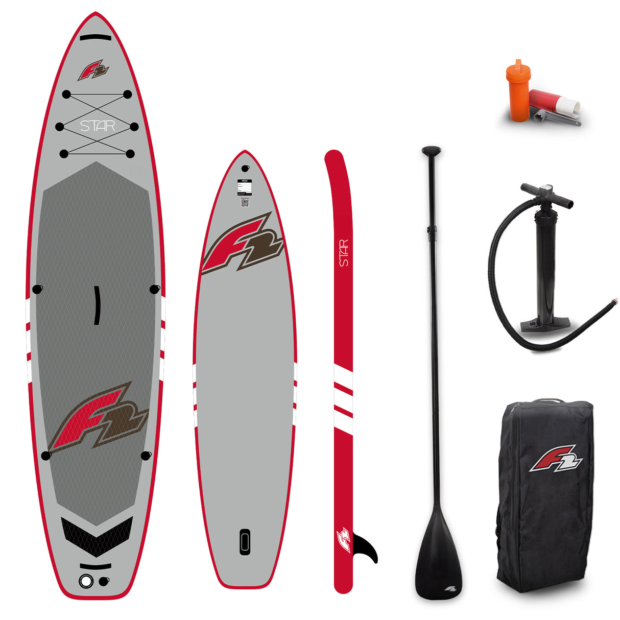 F2 SUP Stand Up Paddle Board Star - Größe/Farbe wählbar