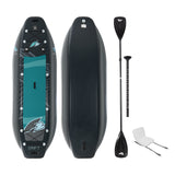 F2  Inflatable Kajak Set Drift Aufblasbar 335cm Grün