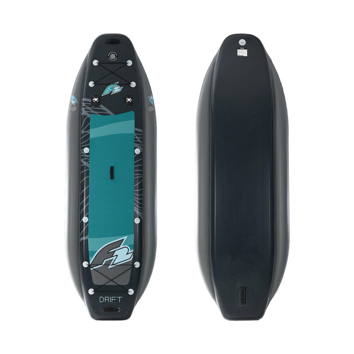 F2  Inflatable Kajak Set Drift Aufblasbar 335cm Grün