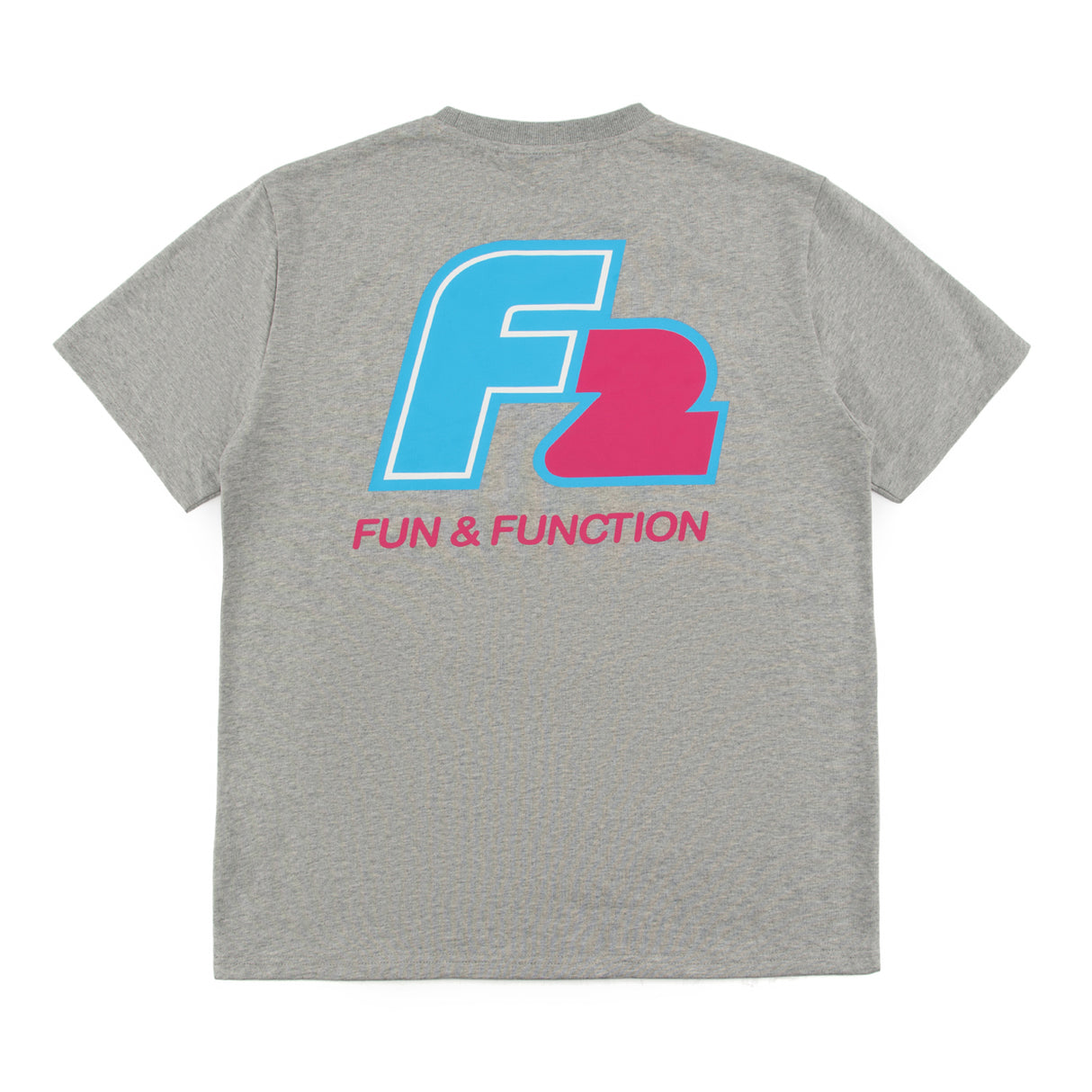 F2  Retro T-Shirt Axxis Ash Unisex Tshirt Grau - Größe wählbar