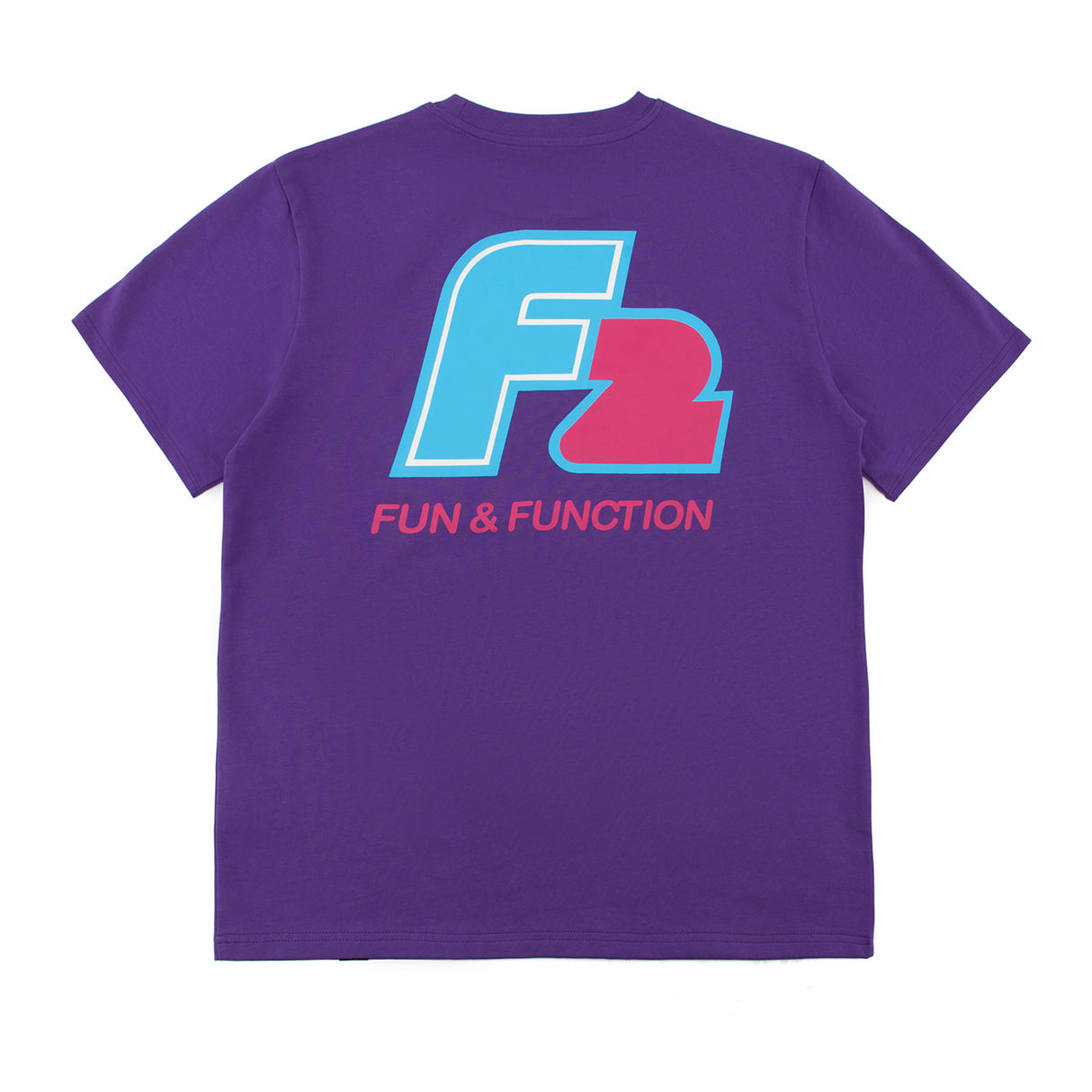 F2  Retro T-Shirt Axxis Plum Unisex Tshirt Lila - Größe wählbar