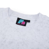 F2 Retro T-Shirt Strato White Stonewashed Unisex Tshirt Weiss - Größe wählbar