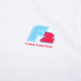 F2 Retro Muskelshirt Ride Herren Tshirt Ärmellos Weiss - Größe wählbar