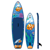 F2 SUP Stand Up Paddle Board Scuba Youth Board Only Blau Größe wählbar